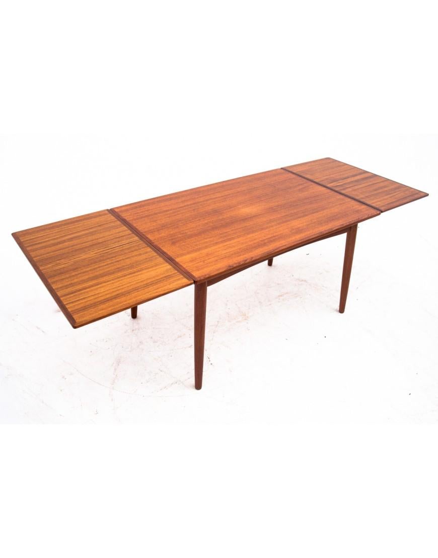 Teak table, Denmark, 1960s. For Sale 3