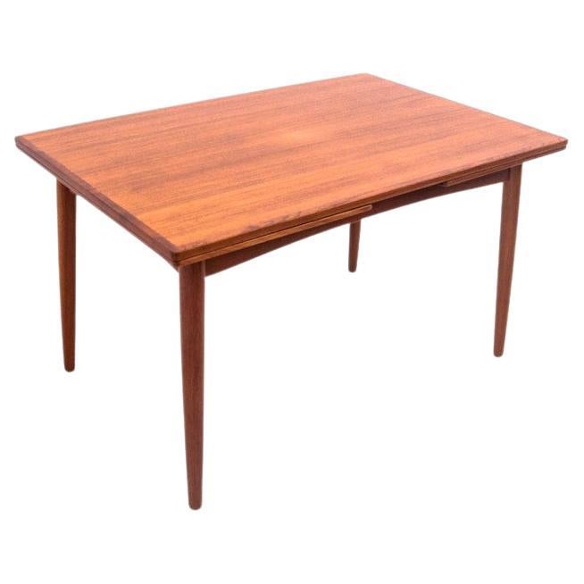 Teak table, Denmark, 1960s. For Sale