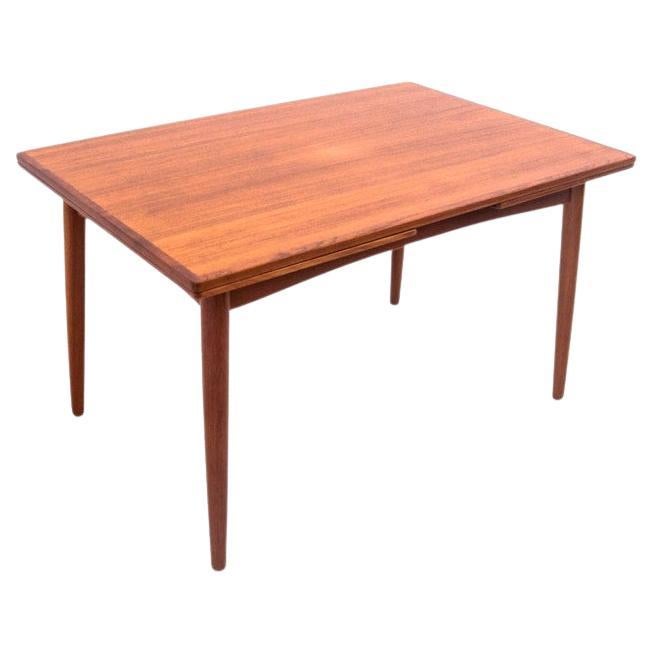 Teak table, Denmark, 1960s.