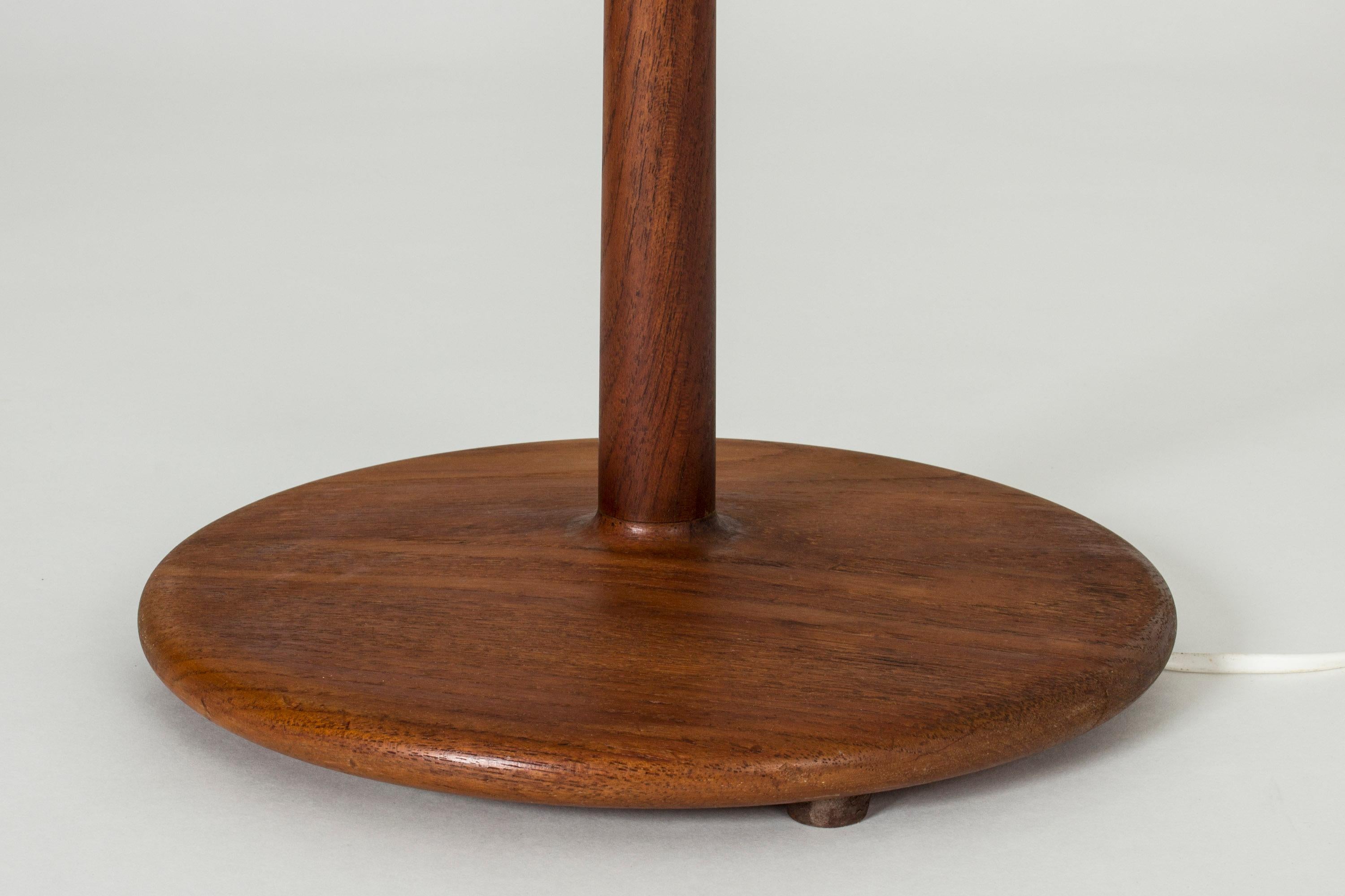 Teak Table Lamp by Alf Svensson In Good Condition In Stockholm, SE