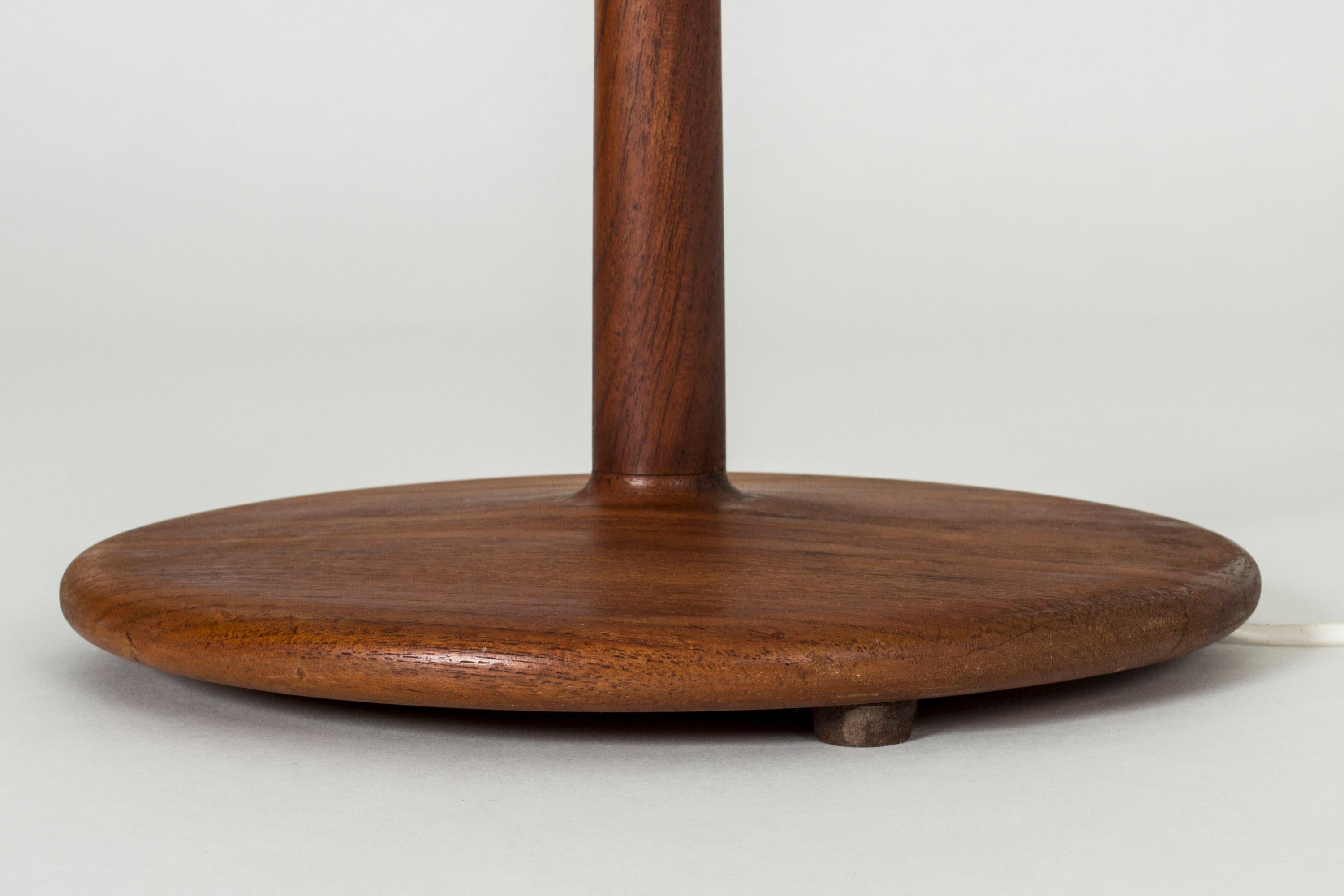 Mid-20th Century Teak Table Lamp by Alf Svensson