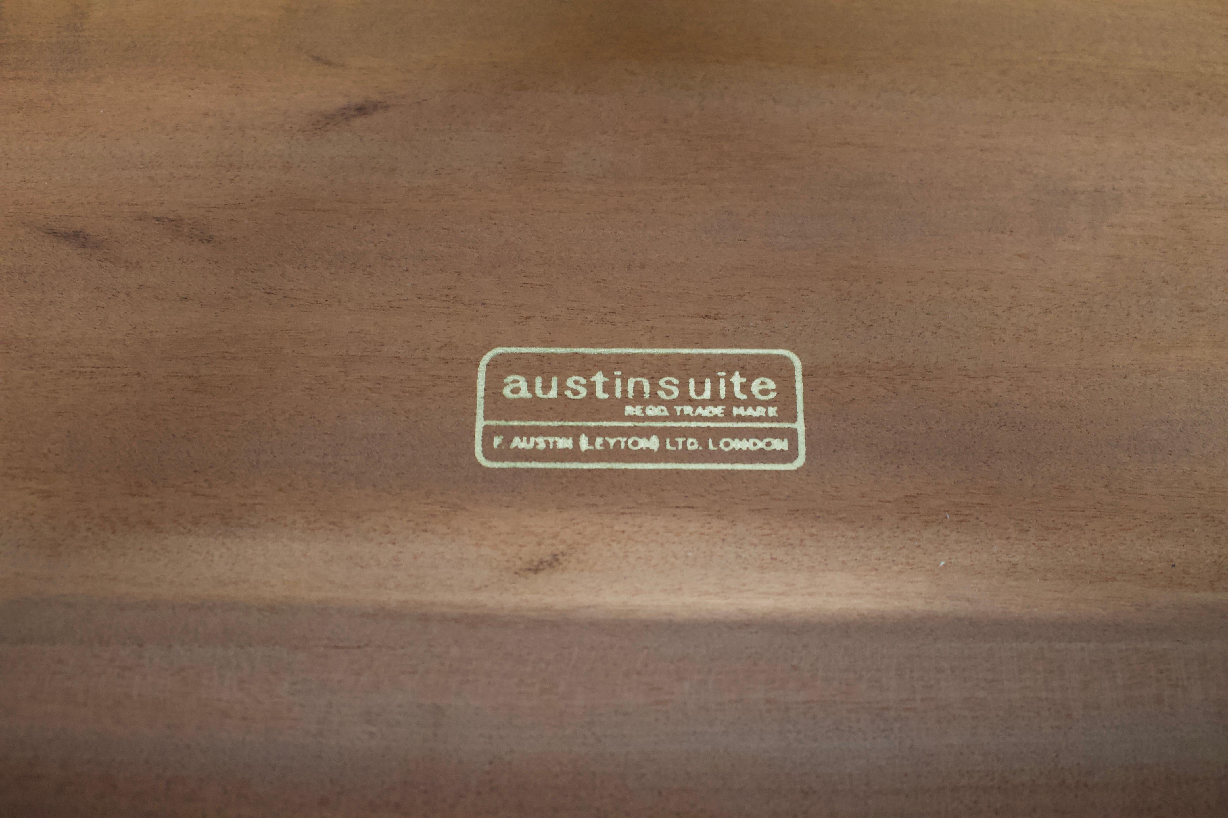 Teak Tallboy Chest of Drawers from Austinsuite, 1960s 1