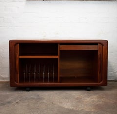 Teak Tambour Sideboard from Dyrlund, 1960s