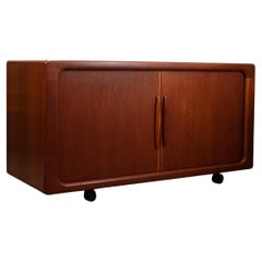 Teak Tambour Sideboard from Dyrlund, 1960s