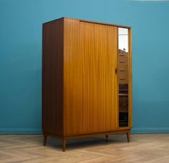 Armario de tambor de teca de Austinsuite, años 60