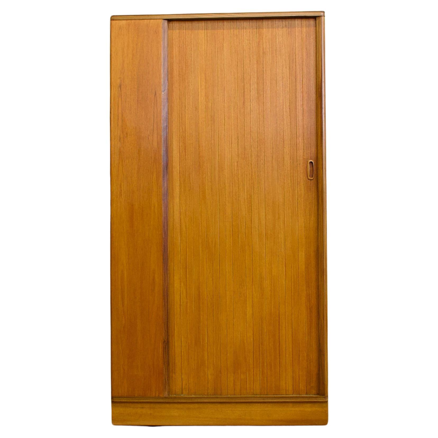 Teak Tambour Wardrobe from Austinsuite, 1960s