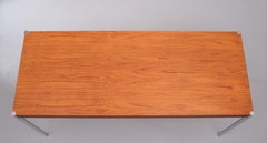 Teak Thereca Writing Table 1970s Holland