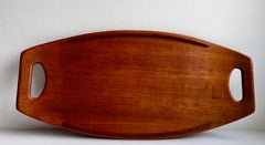 Teakholz-Tablett von Jens Quistgaard für Dansk Designs, um 1950