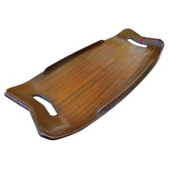 Teak tray produced by Legnoart