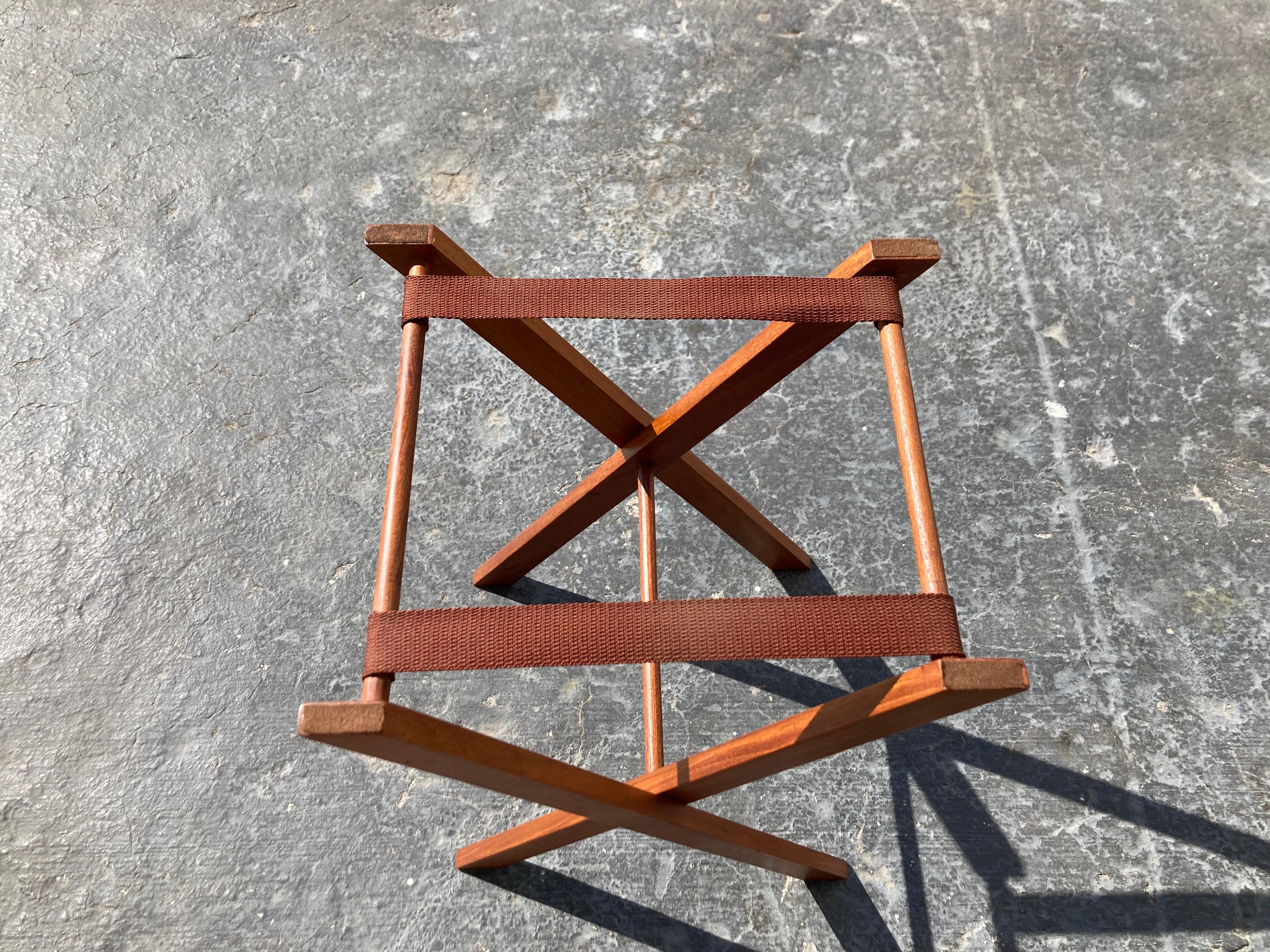 Teak Tray Side Table, Danish Modern For Sale 10