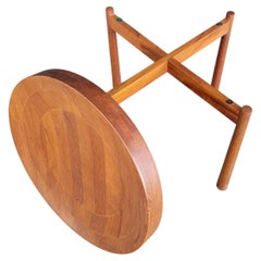 Teak Tray Table Attributed to Jens Harald Quistgaard for DUX