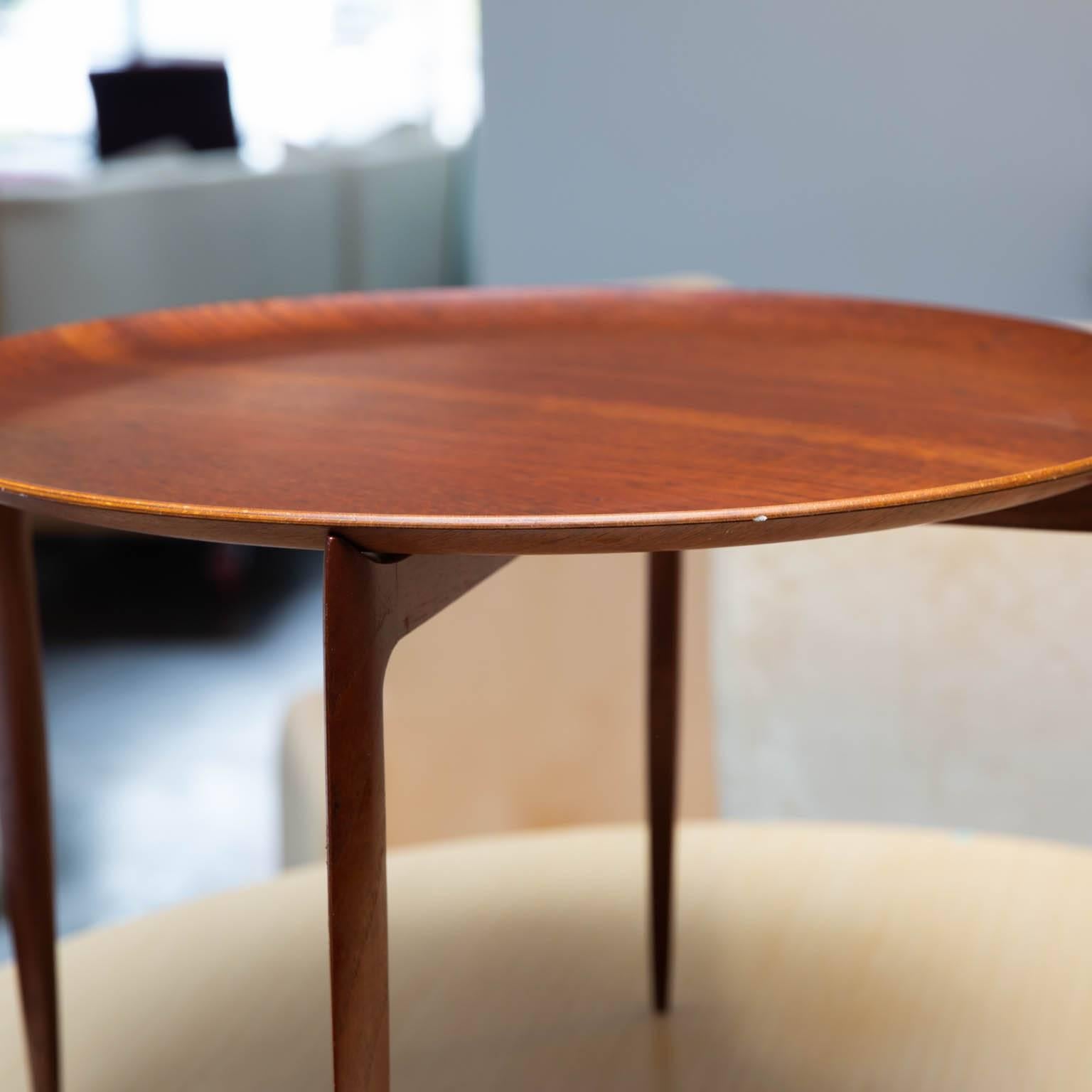 20th Century Teak Tray Table by Engolhm & Willumsen for Fritz Hansen