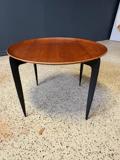 Teakholz-Tabletttisch von H. Engholm und Svend Willumsen für Fritz Hansen