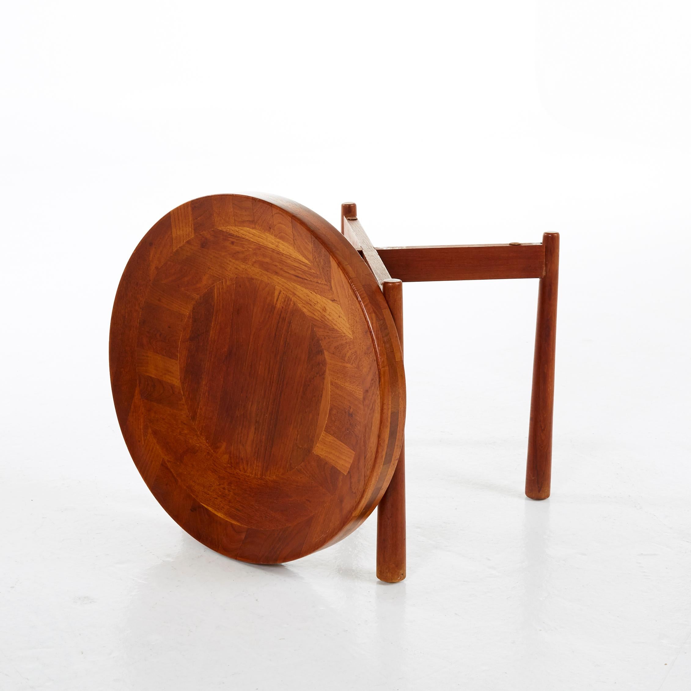 Scandinavian Modern Teak Tray Table, Jens Quistgaard, Denmark, 1950s For Sale