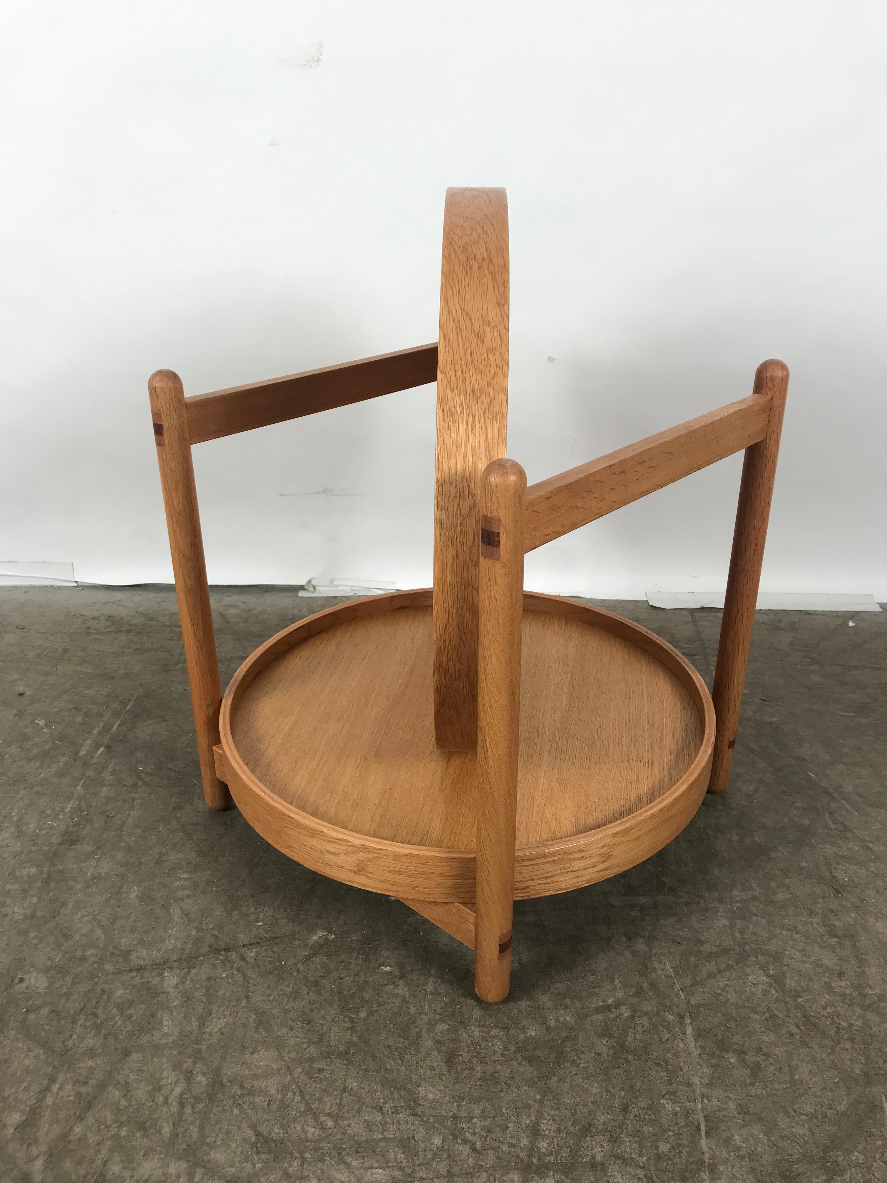 Teak Tray Table Made in Denmark Attributed to Hans Bolling, Torben Orskov In Good Condition In Buffalo, NY