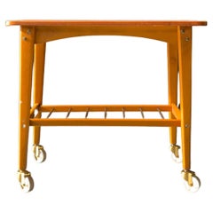 Carrello in teak