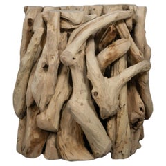 Teak Twig Table Base