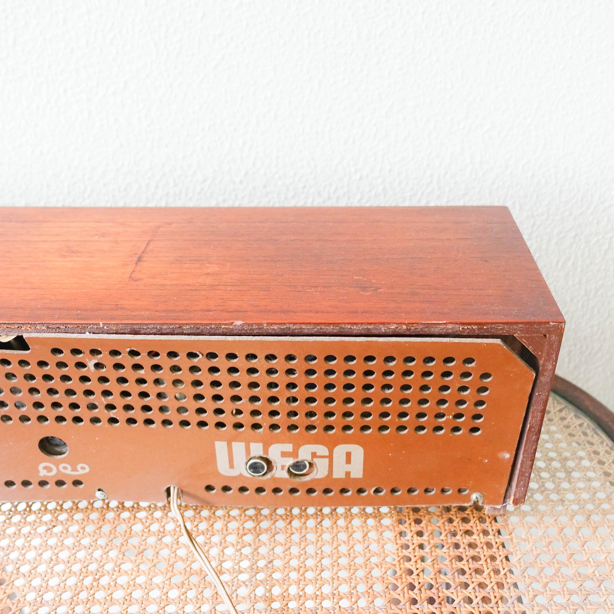 Teak Type 135 Radio from Wega, 1960s For Sale 4