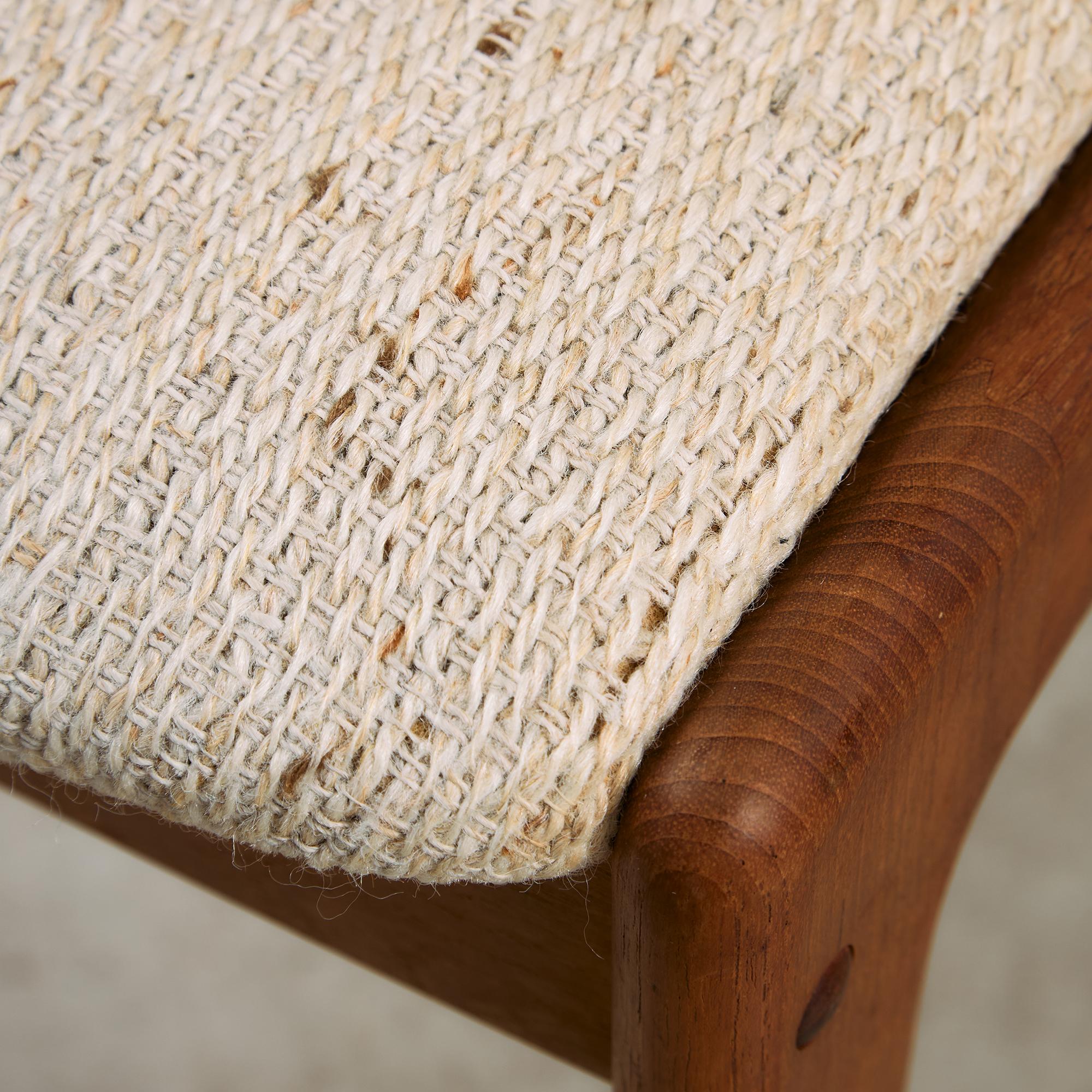 Sedia Uldum in teak di Johannes Andersen per Uldum Møbelfabrik, anni '60 in vendita 2