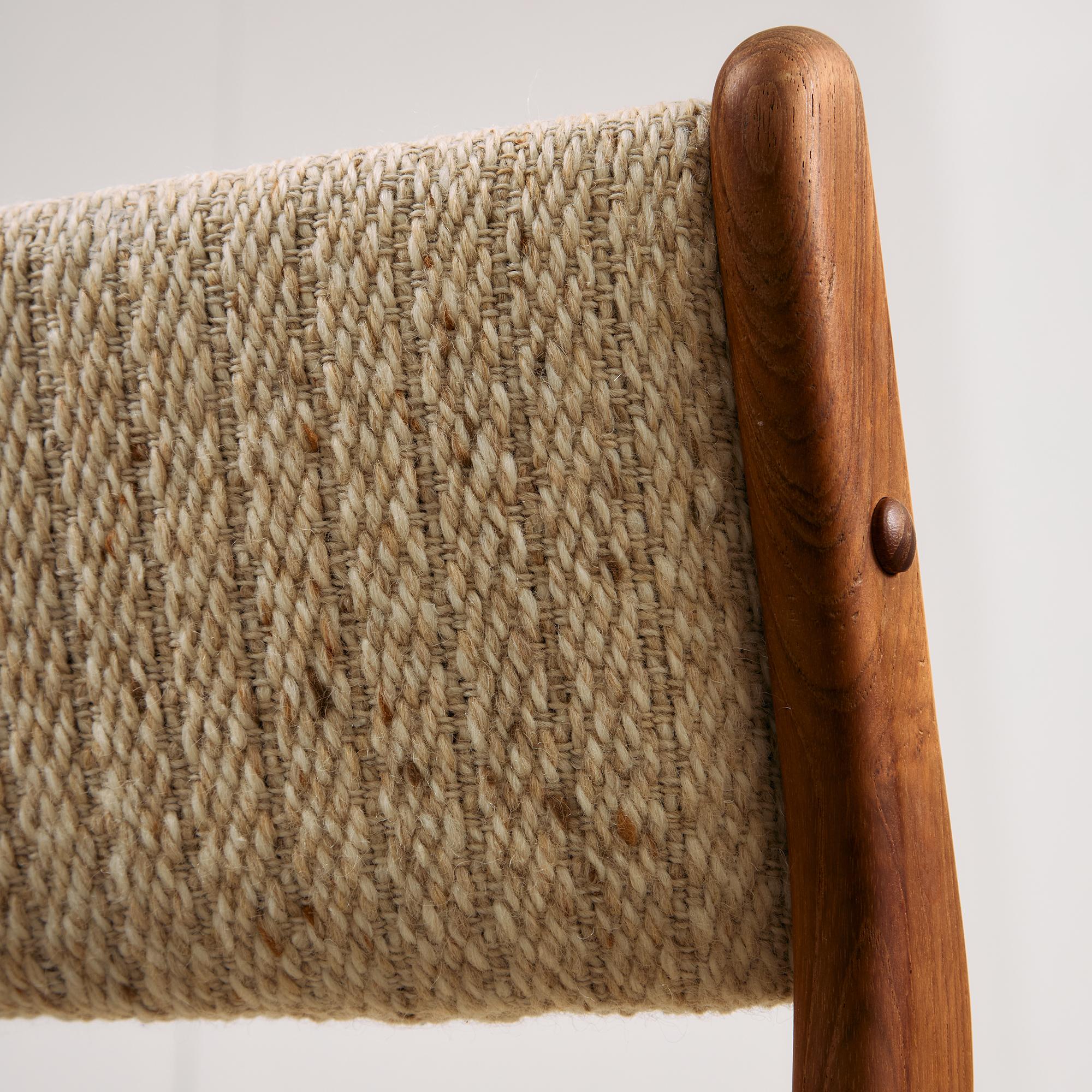 Sedia Uldum in teak di Johannes Andersen per Uldum Møbelfabrik, anni '60 in vendita 4