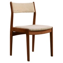 Silla Uldum de teca de Johannes Andersen para Møbelfabrik, años 60