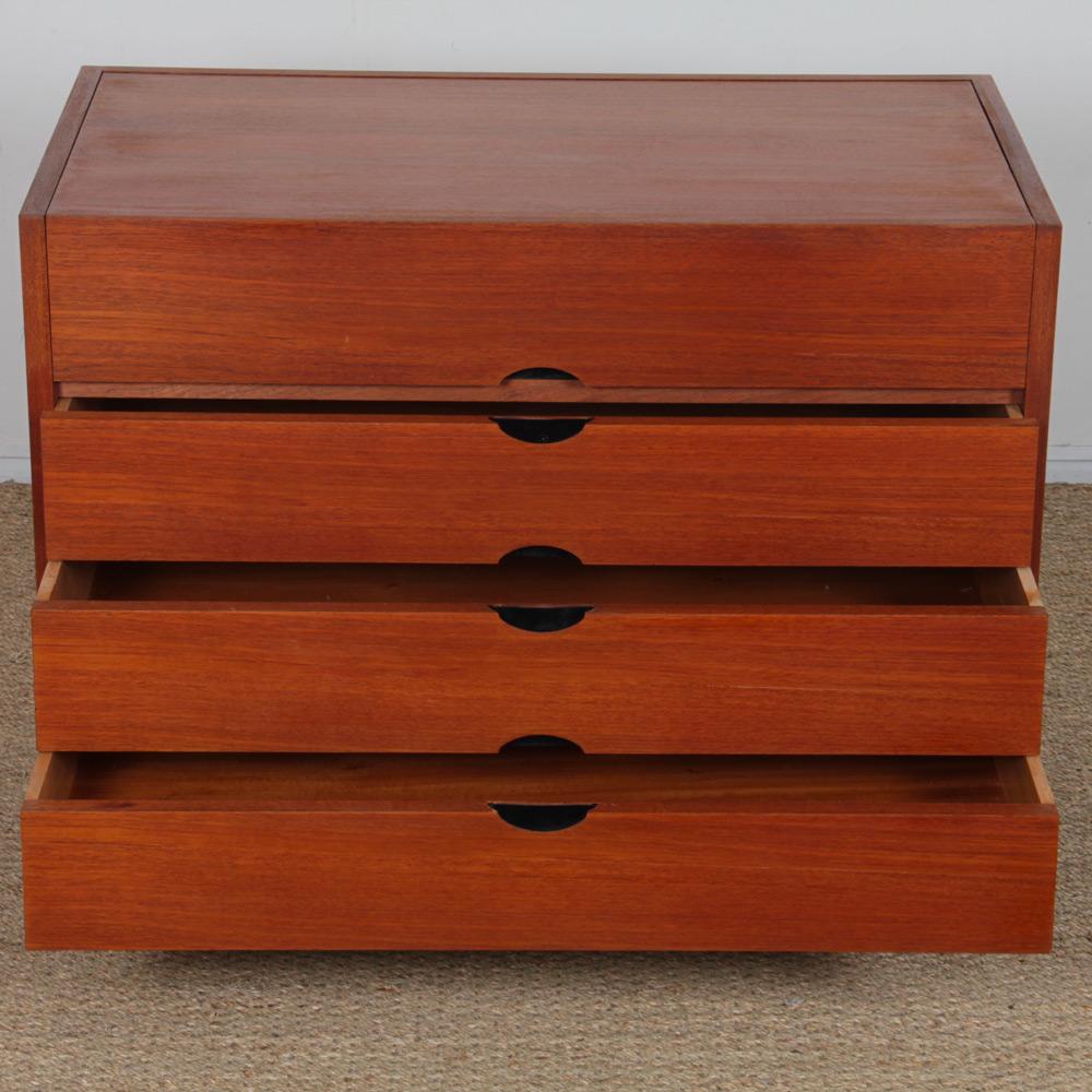 Milieu du XXe siècle Teak vanity by Joseph-André Motte, 1960s en vente