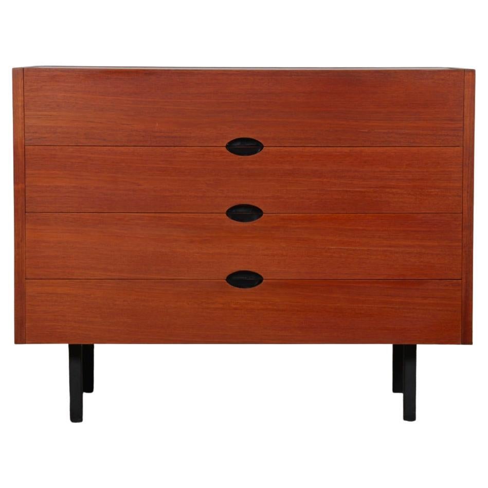 Teak vanity by Joseph-André Motte, 1960s en vente