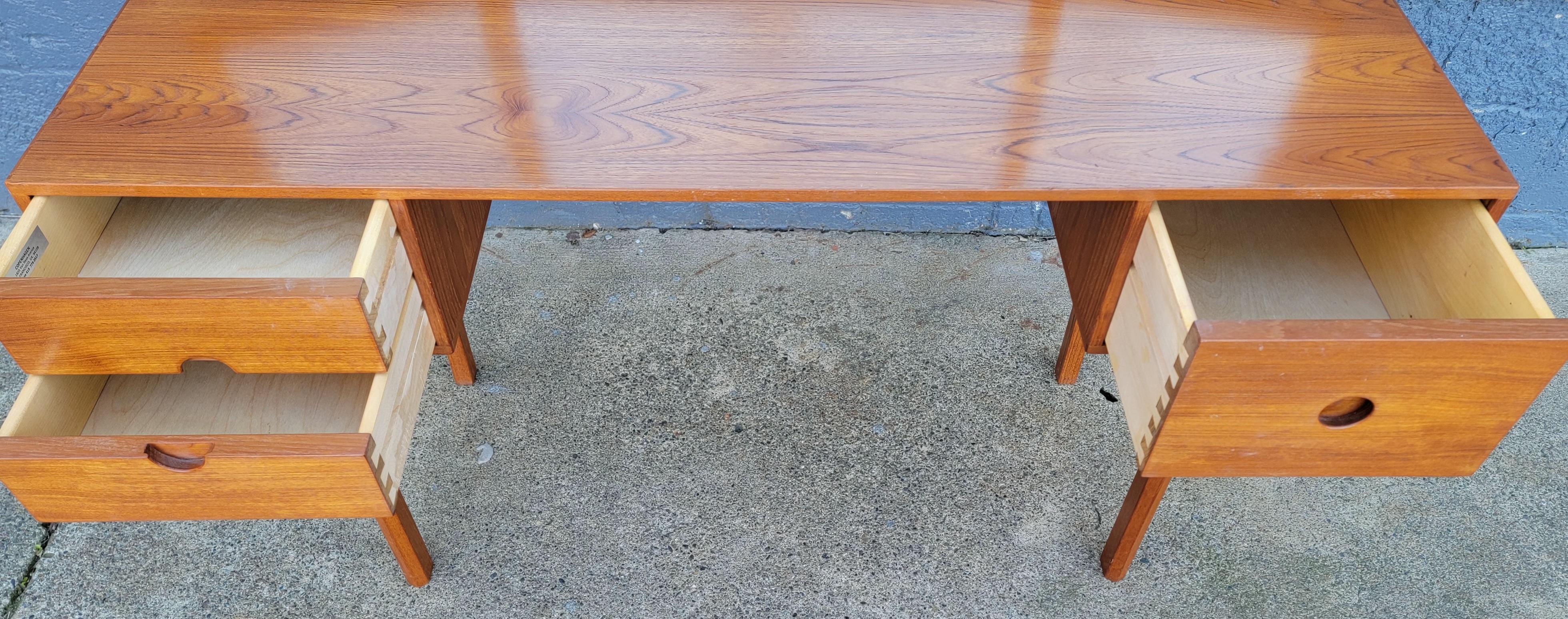 20th Century Teak Vanity by Kai Kristiansen for Aksel Kjersgaard