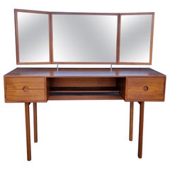 Teak Vanity by Kai Kristiansen for Aksel Kjersgaard