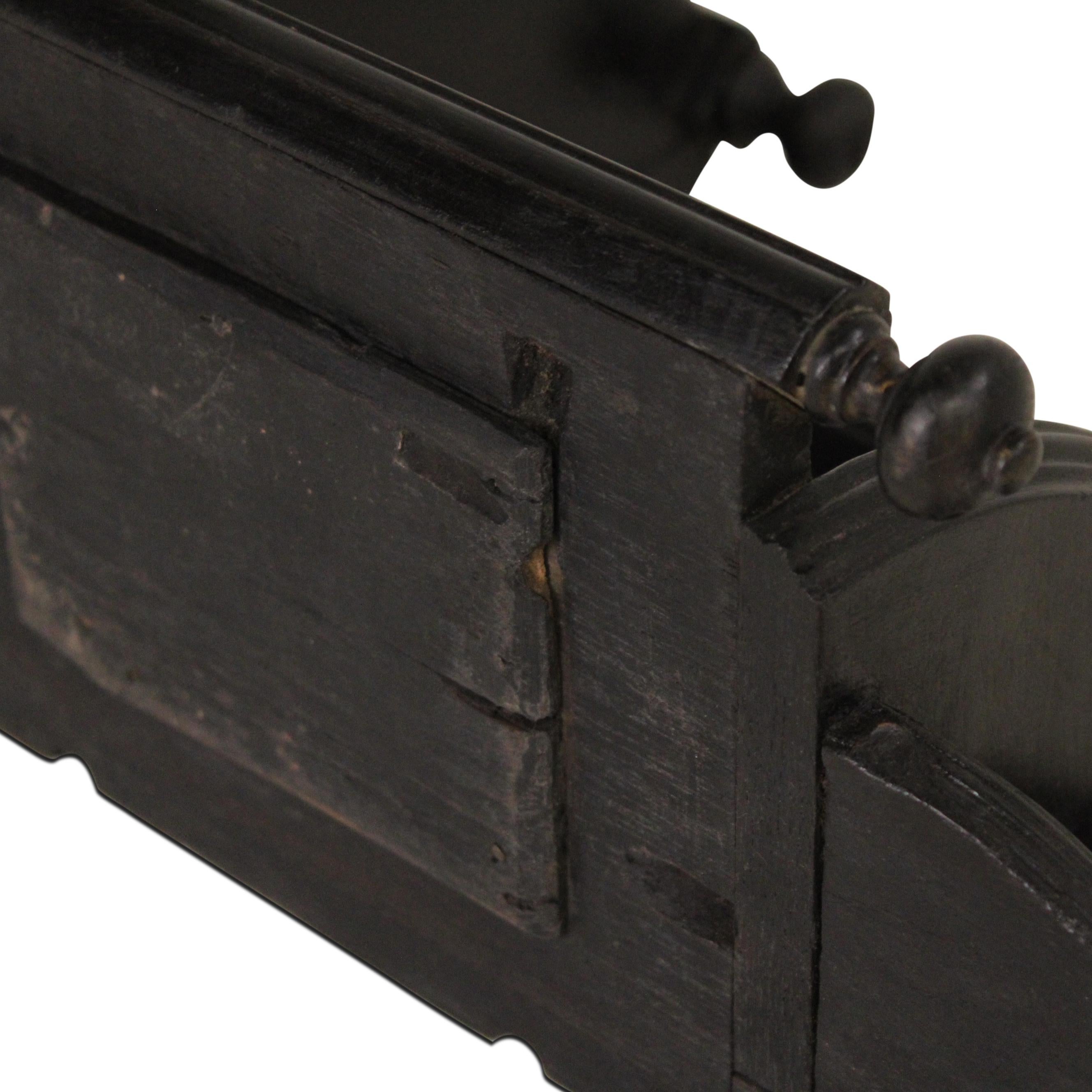 19th Century Teak Victorian Corner Rack For Sale