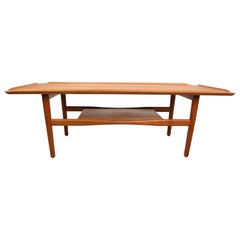 Teak Vintage Coffee Table by IMHA, 1960s