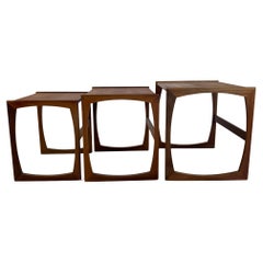 Vintage-Tische aus Teakholz, UK 1960