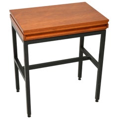Teak Vintage Side Table / Writing Desk