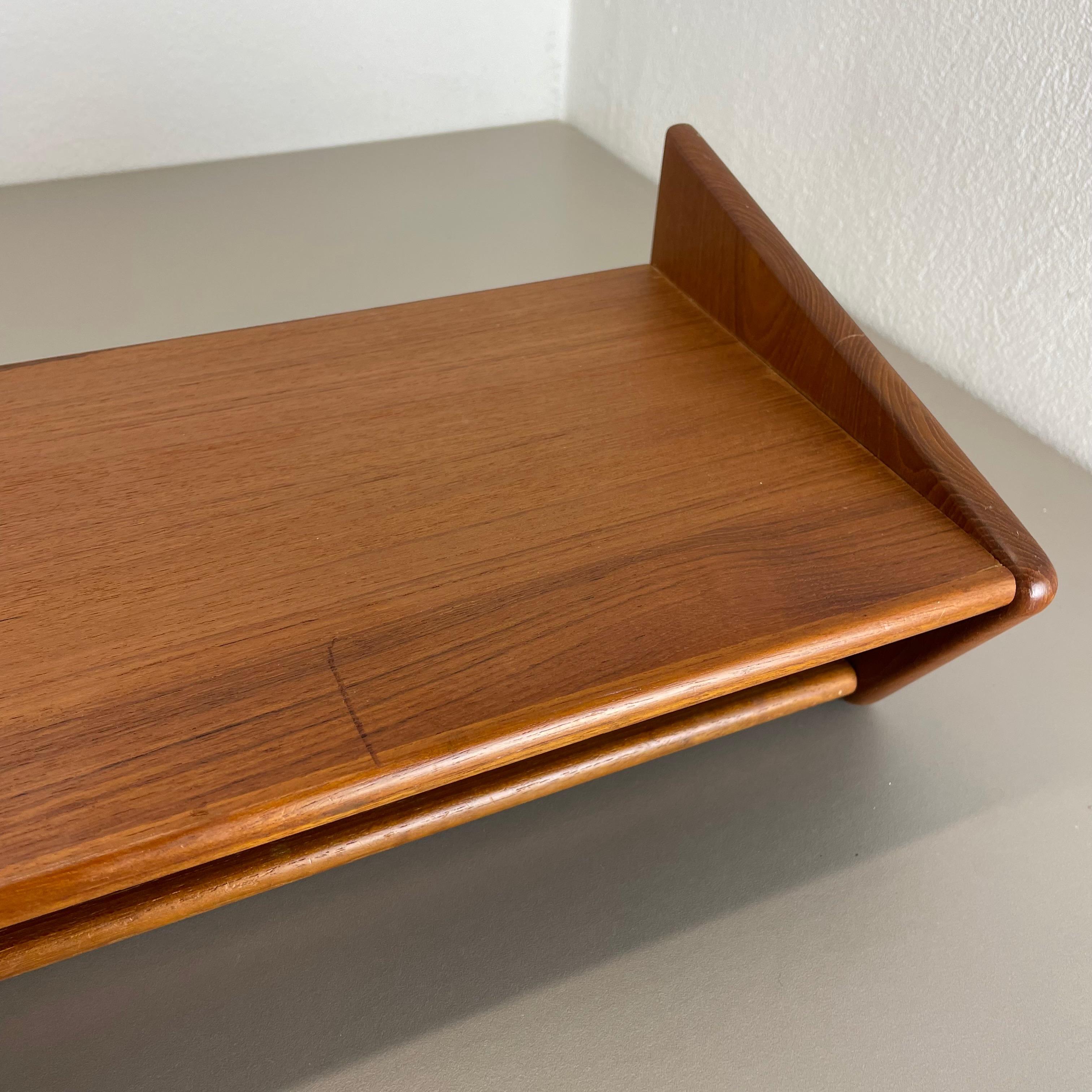 Teak Wall Board No. 22 Kai Kristiansen for Aksel Kjersgaard, Odder, Denmark 1960 For Sale 12