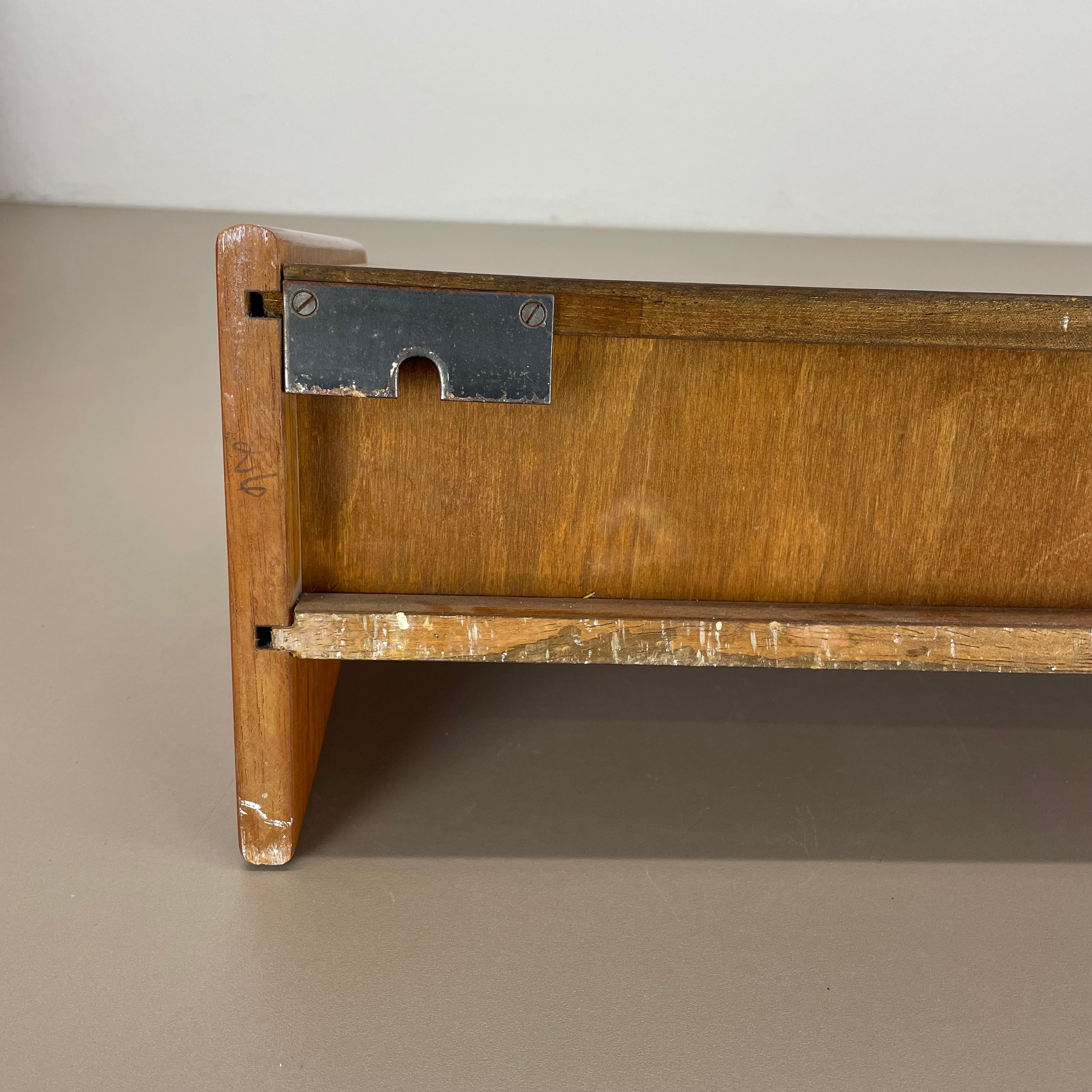 Metallo Pannello da parete in teak n. 22 Kai Kristiansen per Aksel Kjersgaard, Odder, Danimarca 1960 in vendita