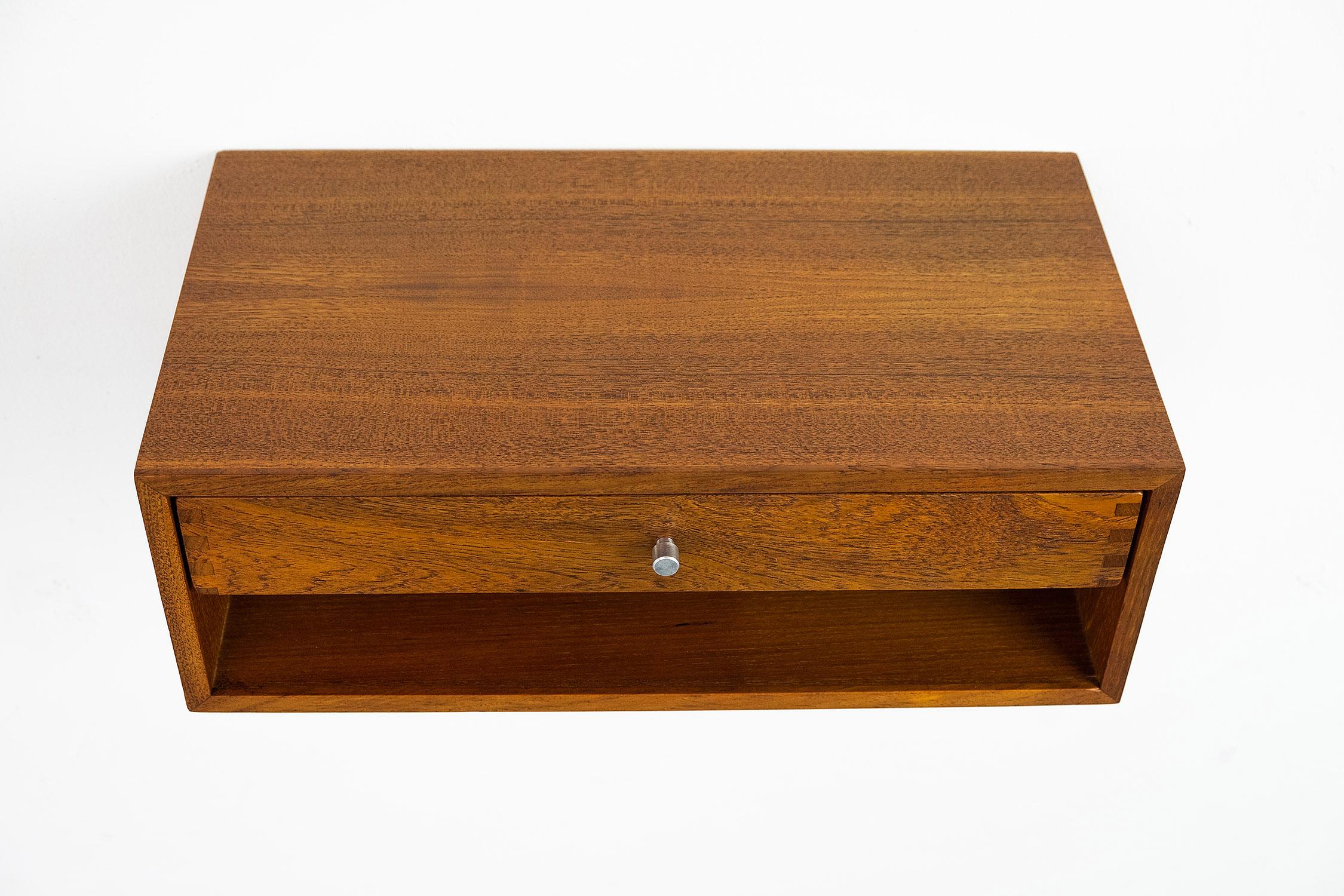 Teak Wall Console by Kai Kristiansen for Aksel Kjersgaard, 1960s 1