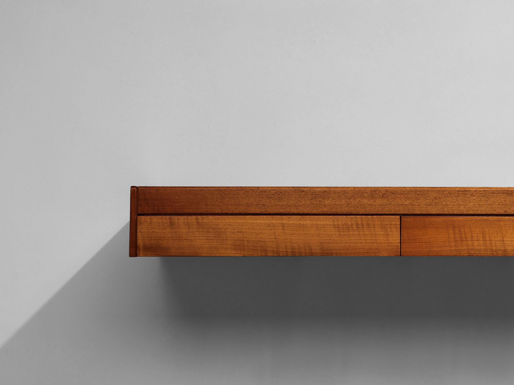 Mid-20th Century Teak Wall Console Robert Heritage