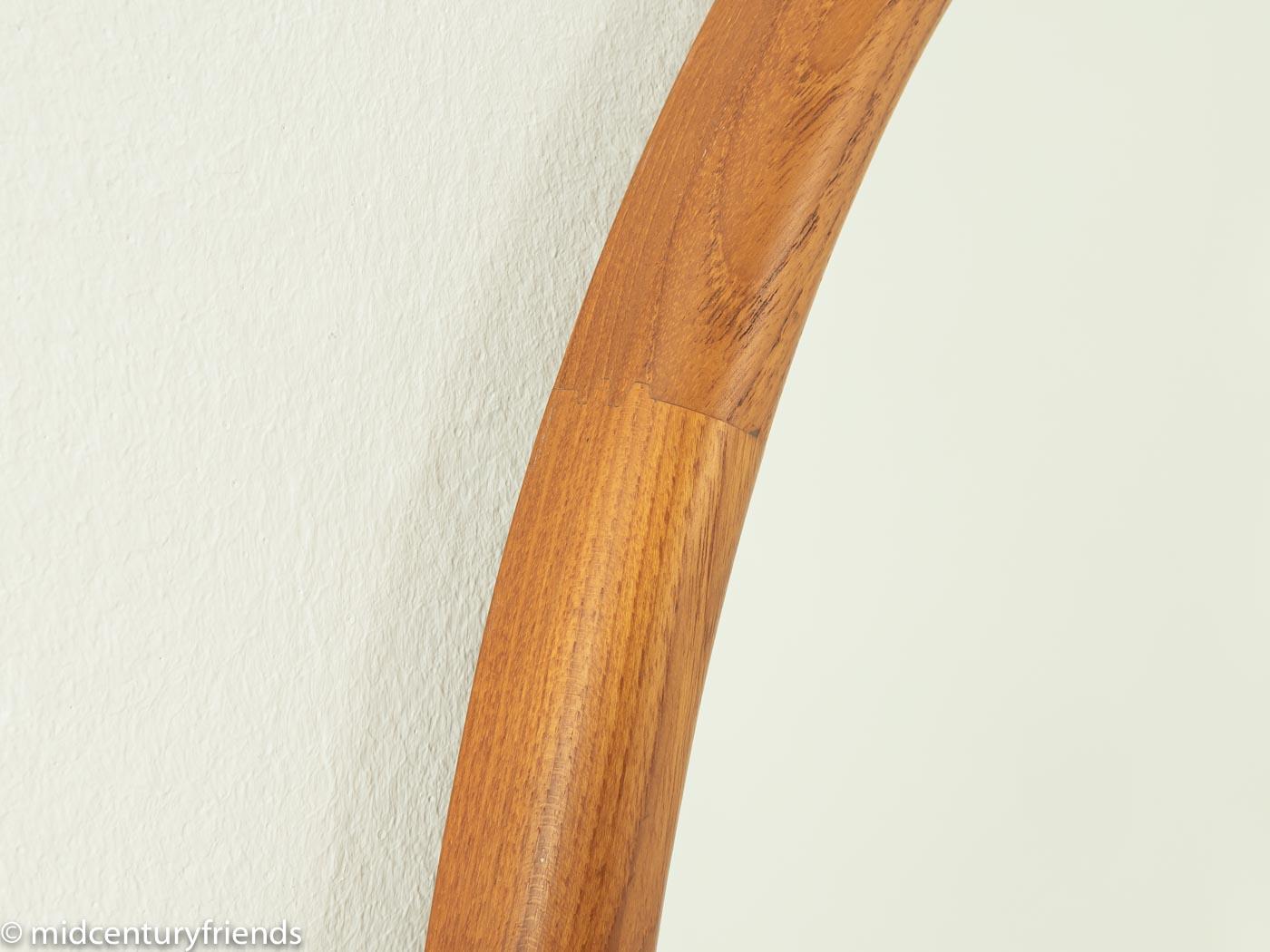 Teak Wall Mirror from 1960s 1