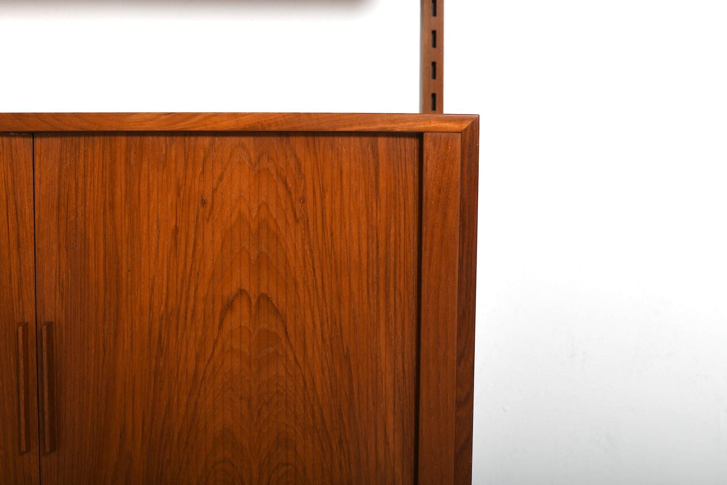 Sistema a parete in teak di Kai Kristiansen per FM Denmark 1960s in vendita 7