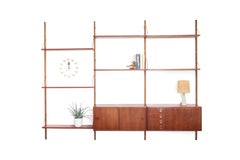 Teak Wall System by Rud Thygesen & Johnny Sorensen for HG Møbler, Denmark 1960
