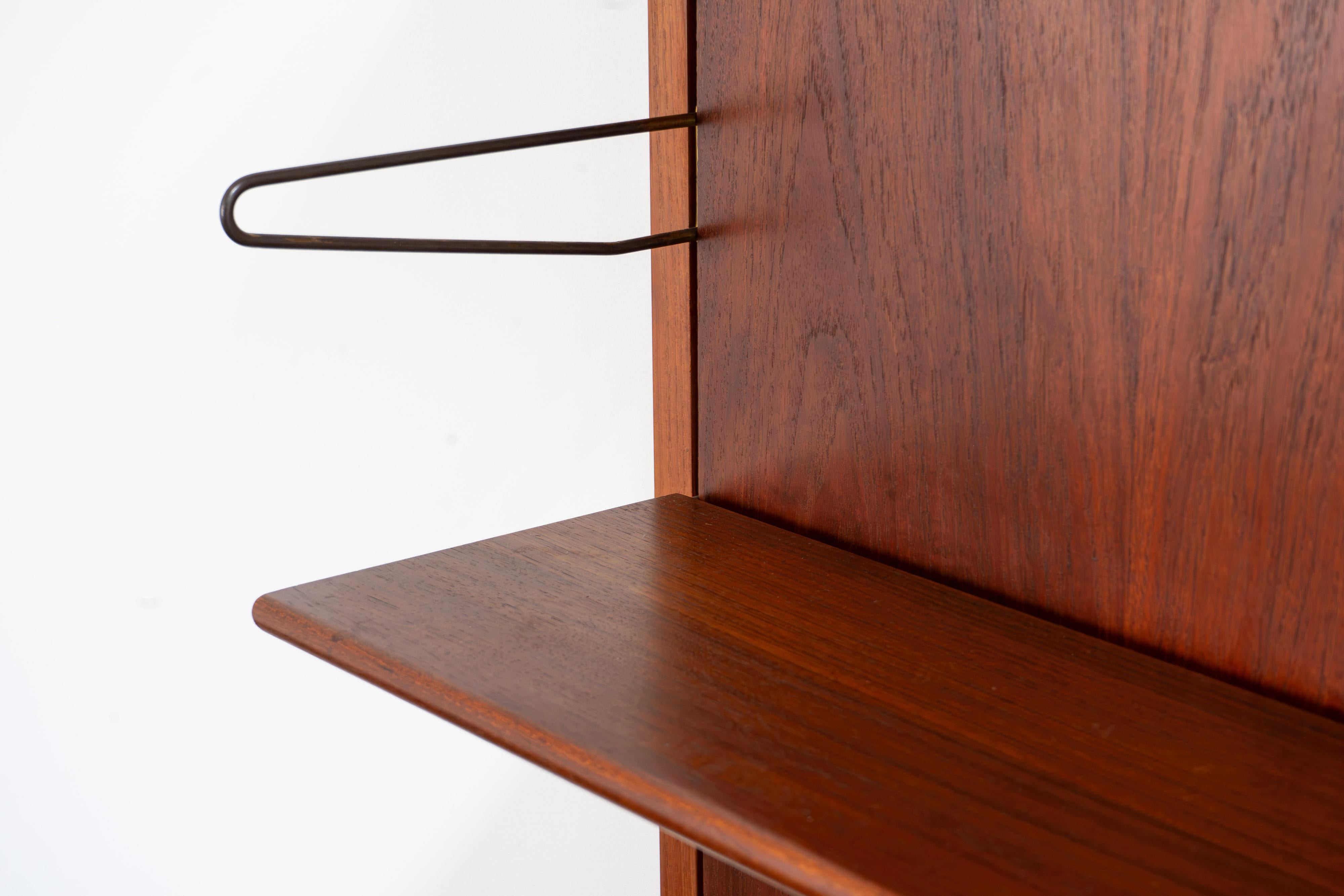 Teak Wall Unit by Finn Juhl BO71 for Bovirke For Sale 3