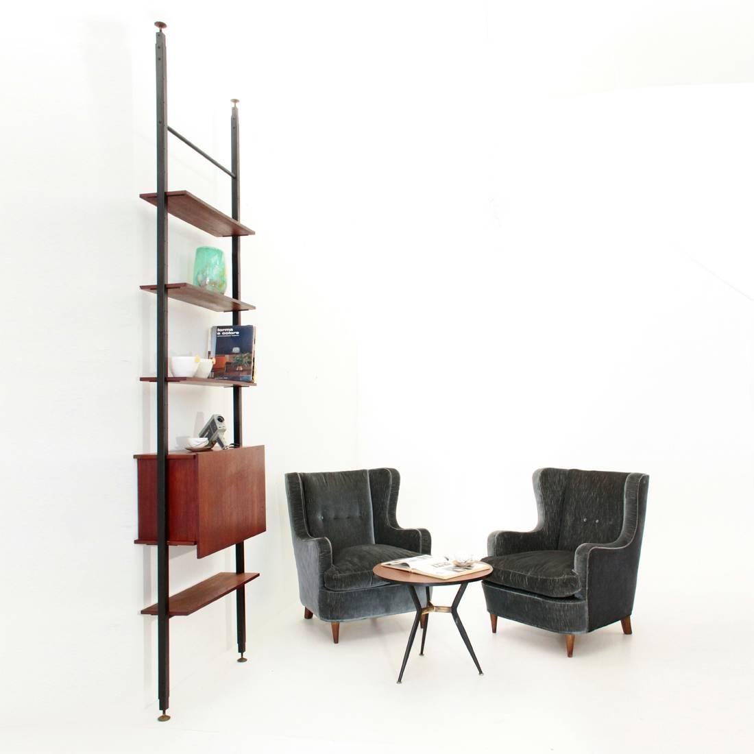 Teak Wall Unit by Marco Lavarello for Domus Linea, 1960s 1