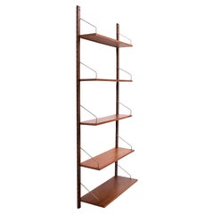 Teak Wall Unit Poul Cadovius Denmark 1950s