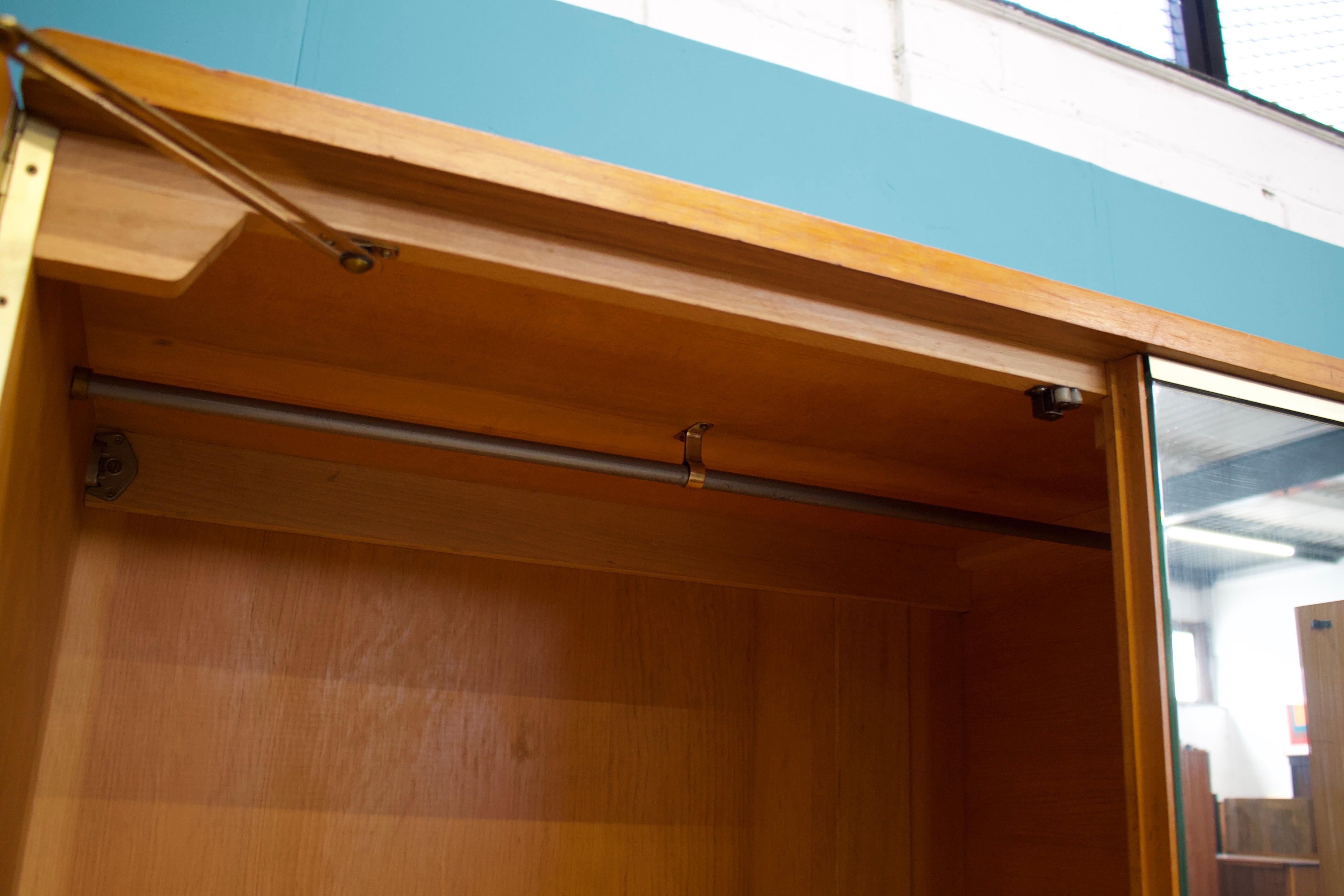 Teak Wardrobe from Uniflex, 1960s 3