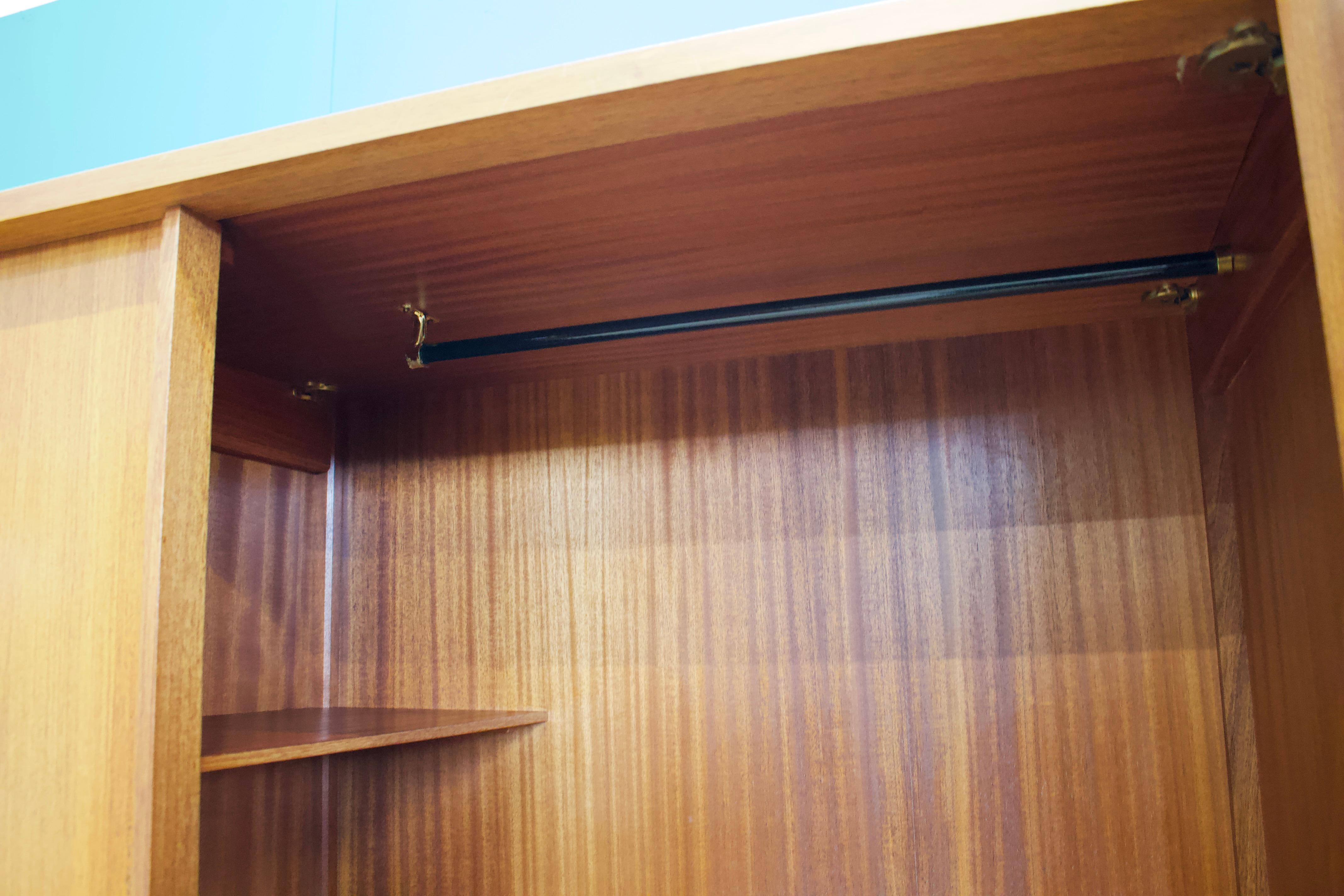 Teak Wardrobe from Uniflex, 1960s For Sale 3