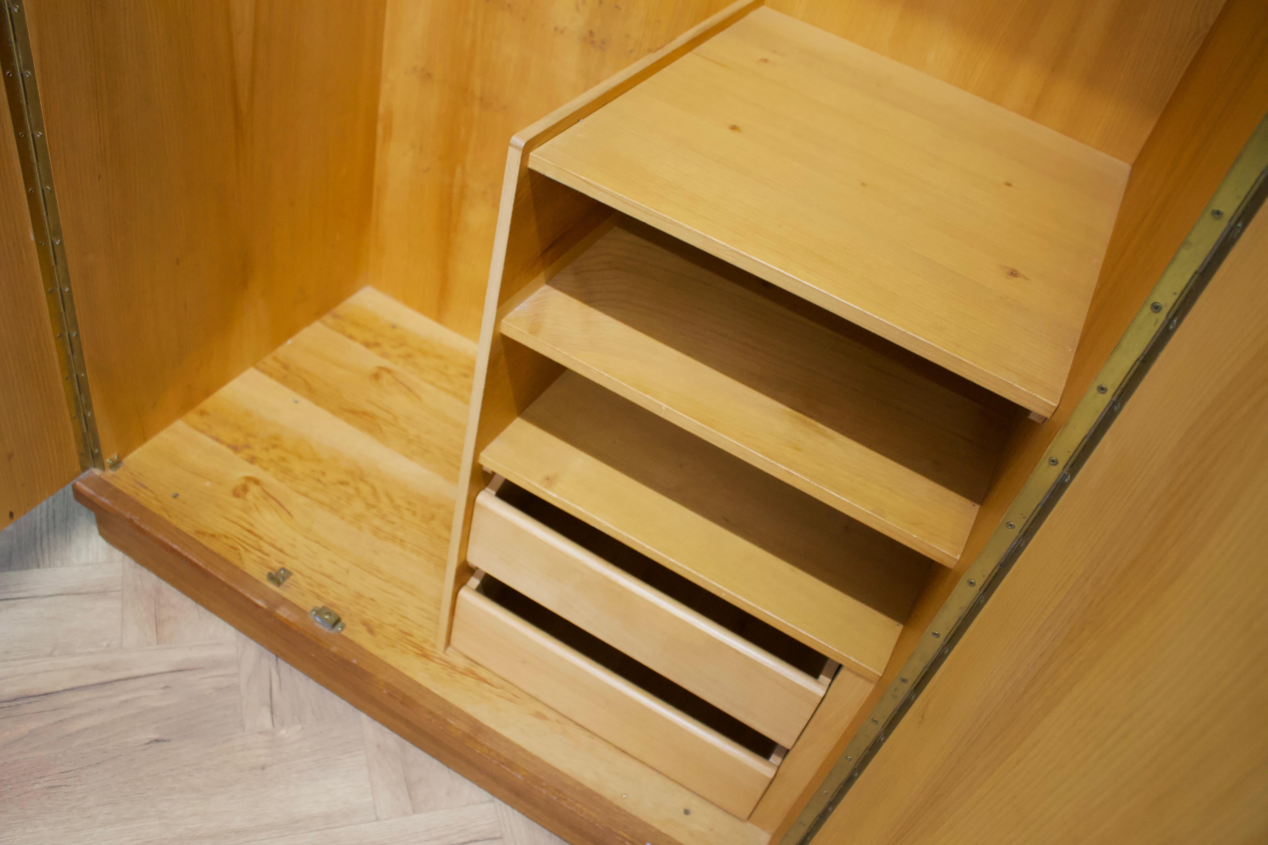 Teak Wardrobe from Uniflex, 1960s For Sale 4