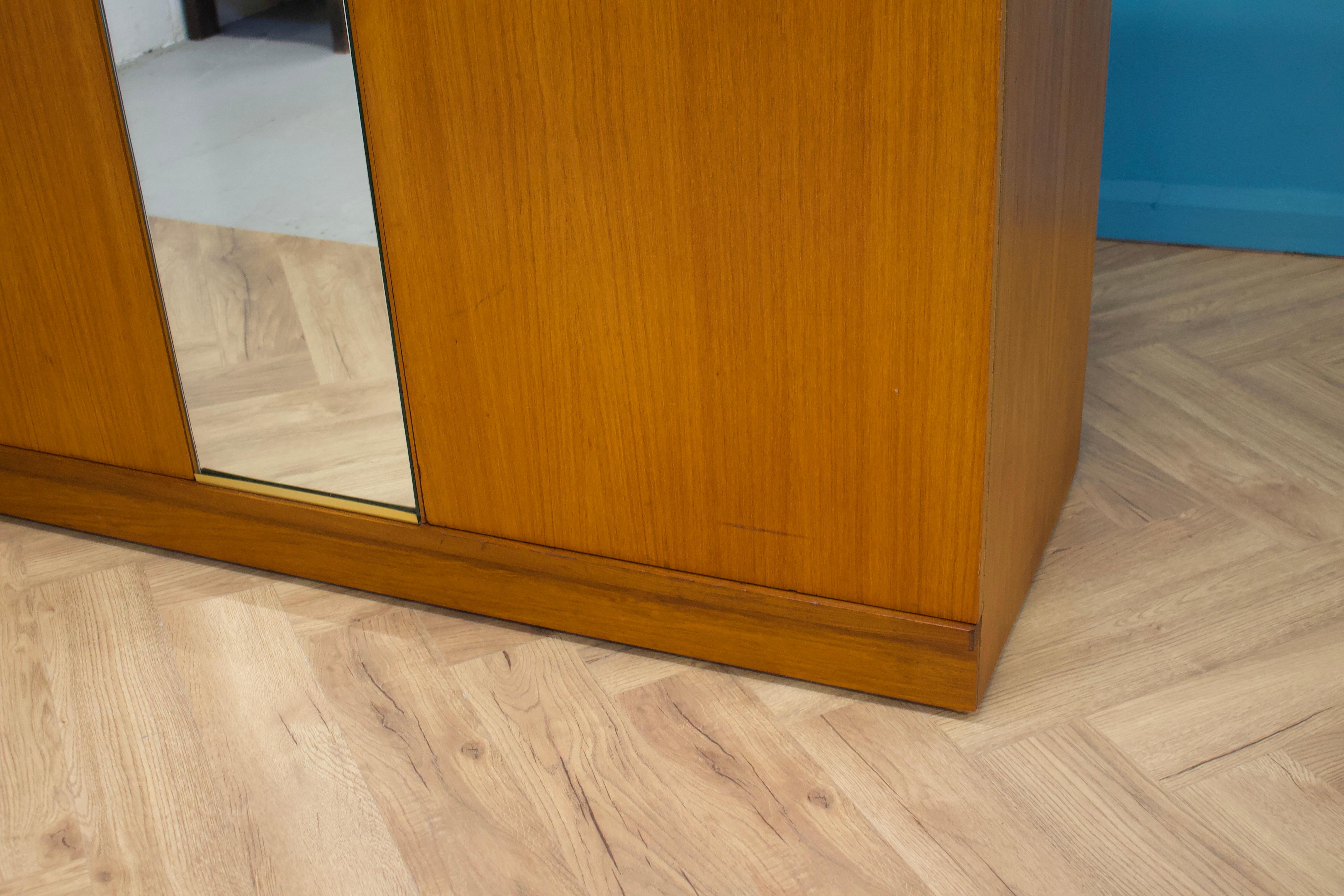 Teak Wardrobe from Uniflex, 1960s 5