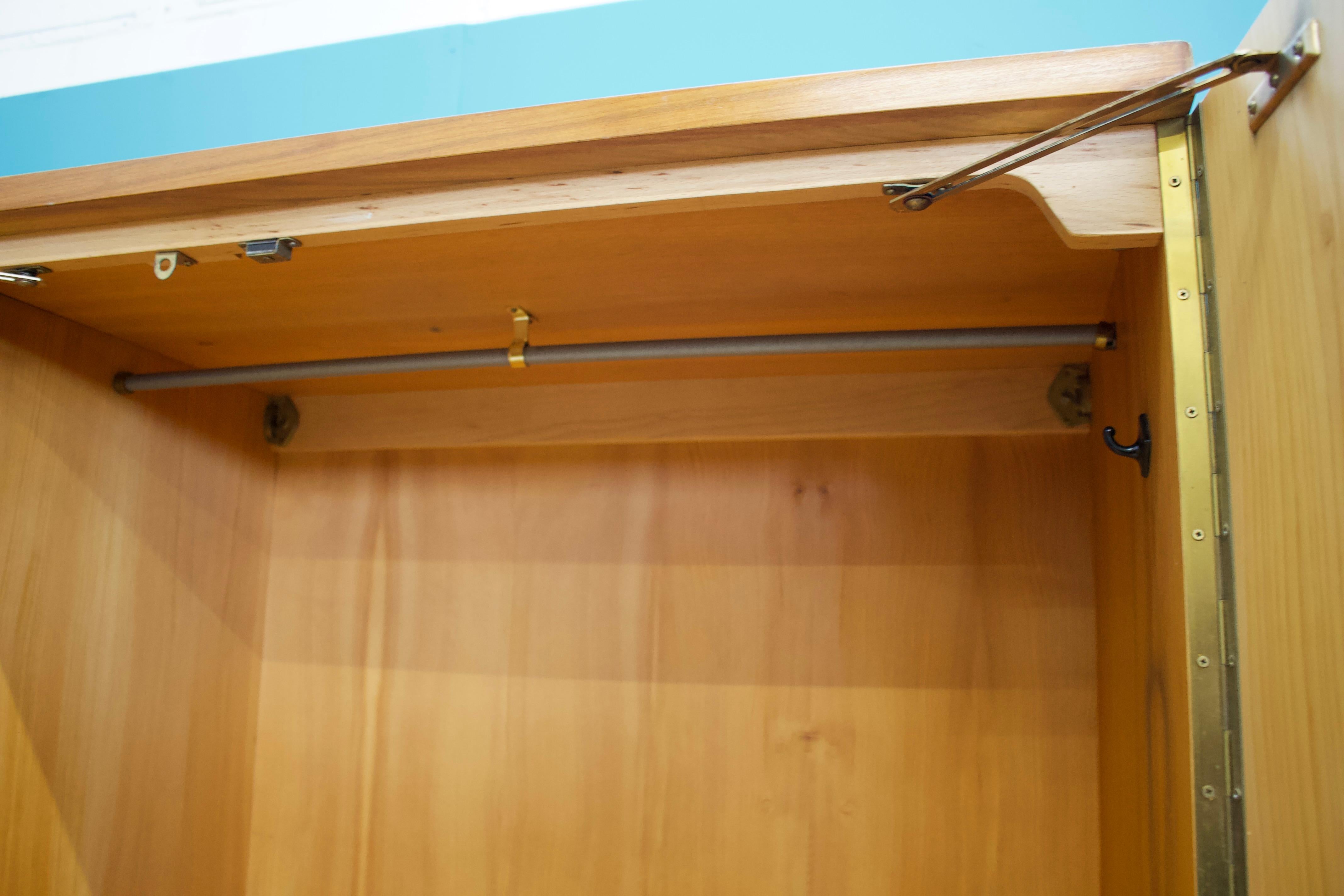 Teak Wardrobe from Uniflex, 1960s For Sale 5