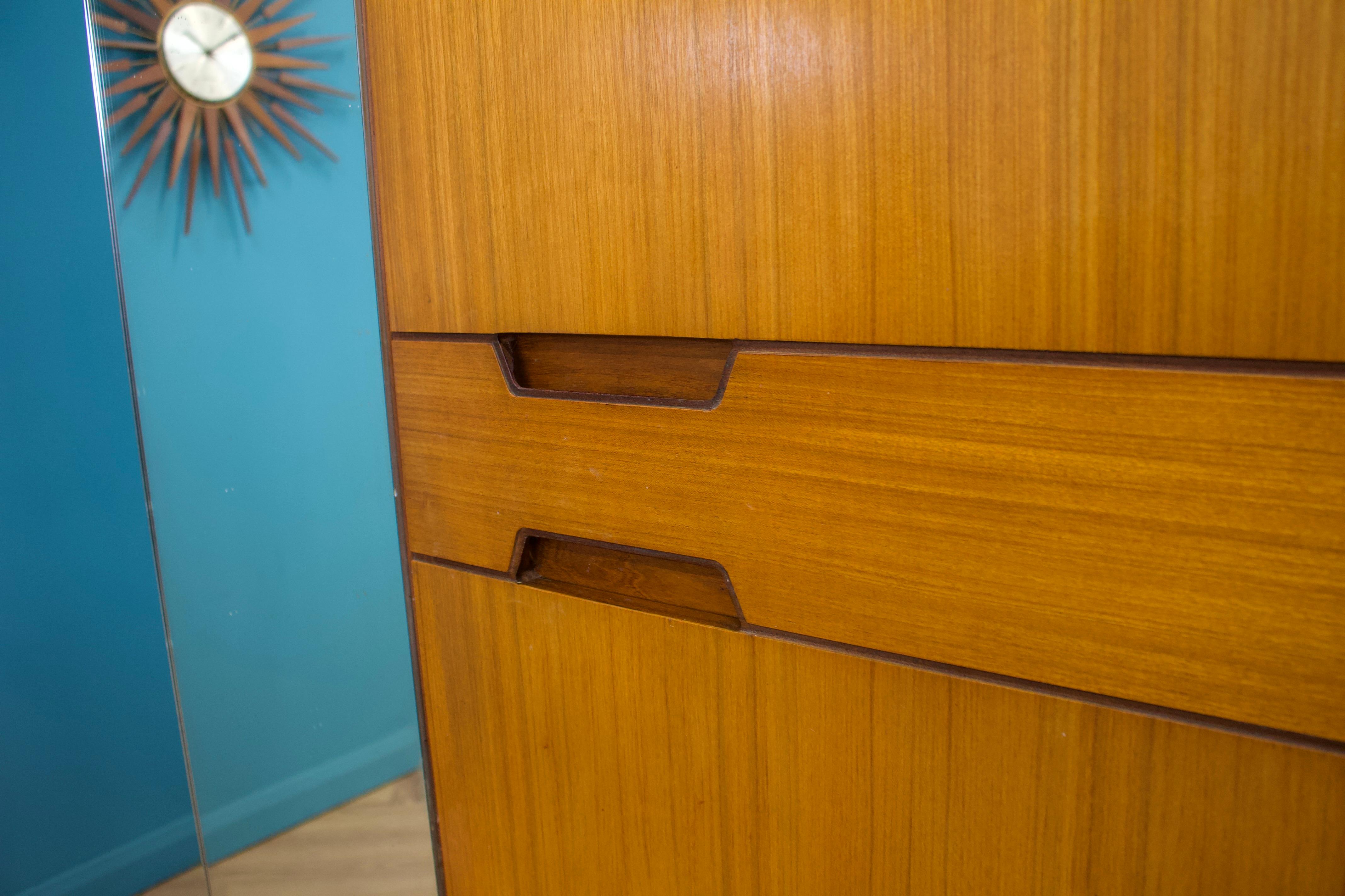 Teak Wardrobe from Uniflex, 1960s For Sale 2