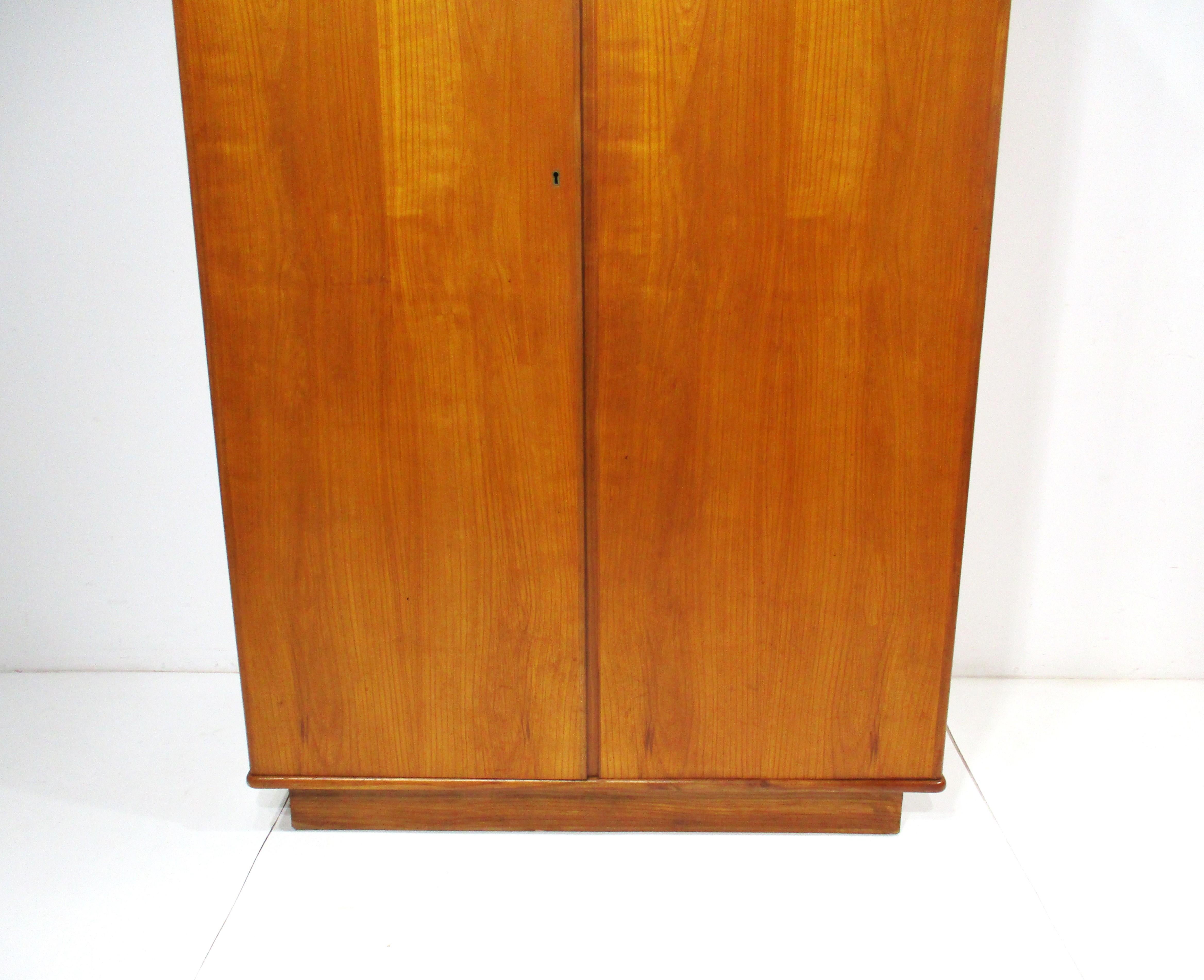 Teak Wardrobe or Armoire in the style of Arne Vodder Denmark 5